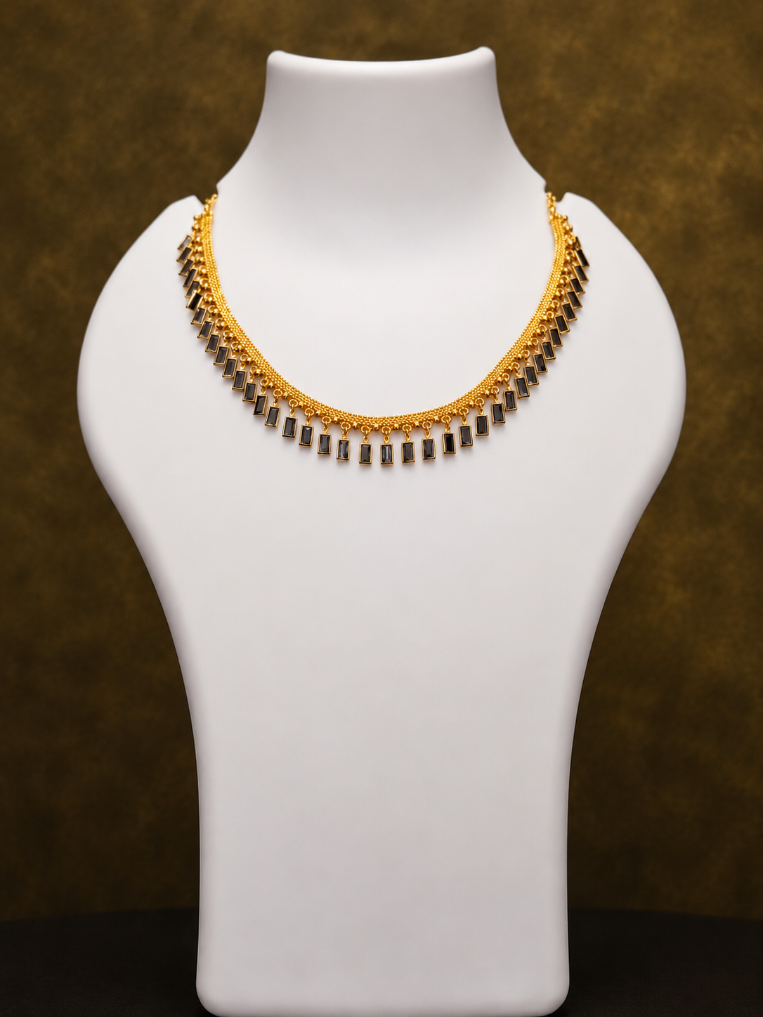 Stone Necklace - SRIDHYA Jewellers