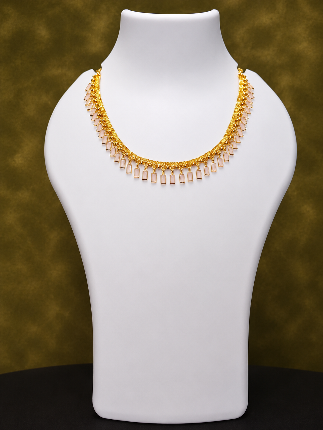 Stone Necklace - SRIDHYA Jewellers