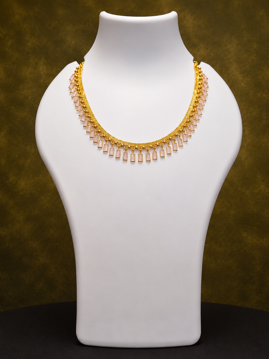Stone Necklace - SRIDHYA Jewellers